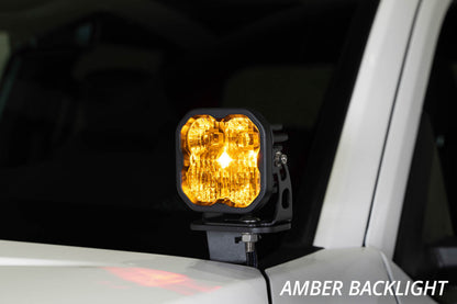 Diode Dynamics 2024+ Toyota Tacoma SS3 LED Ditch Light Kit- Pro Yellow Combo