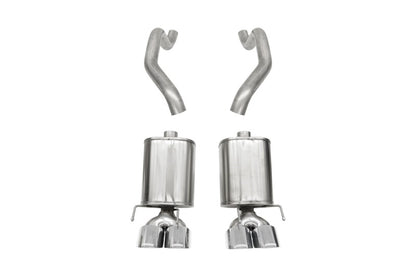 CORSA Performance Corsa 2005-2007 Chevrolet Corvette (C6) 6.0L/6.2L Polished Sport Axle-Back Exhaust w/4.5in Tips