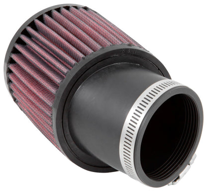 K&N Engineering K&N Filter Universal Rubber Round Straight Filter 20 Deg Angled 2-7/16in Flange 3-3/4in OD 4in H