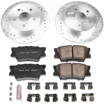 PowerStop Power Stop 18-19 Toyota Camry Rear Z23 Evolution Sport Brake Kit