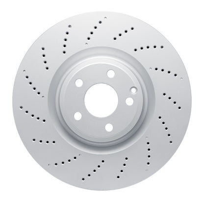 DFC 12-18 Mercedes-Benz CLS550 Front Drilled GeoSPEC Coated Rotor