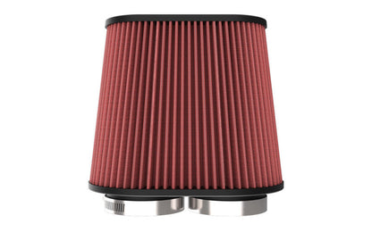 K&N Engineering K&N Universal Clamp-On Air Filter 3in Dual Flange 9in x 6in Base 7.5in x 3.688in Top 7.5in Height