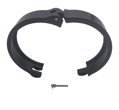 Granatelli Motor Sports Granatelli 3.5in Dual Seal Clamshell Clamp - Aluminum Black