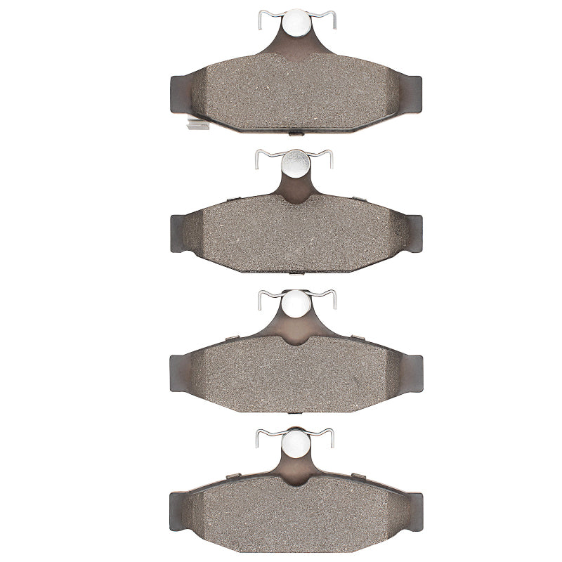 DFC 85-97 Chevrolet Corvette Rear 5000 Advanced Low Metallic Brake Pads