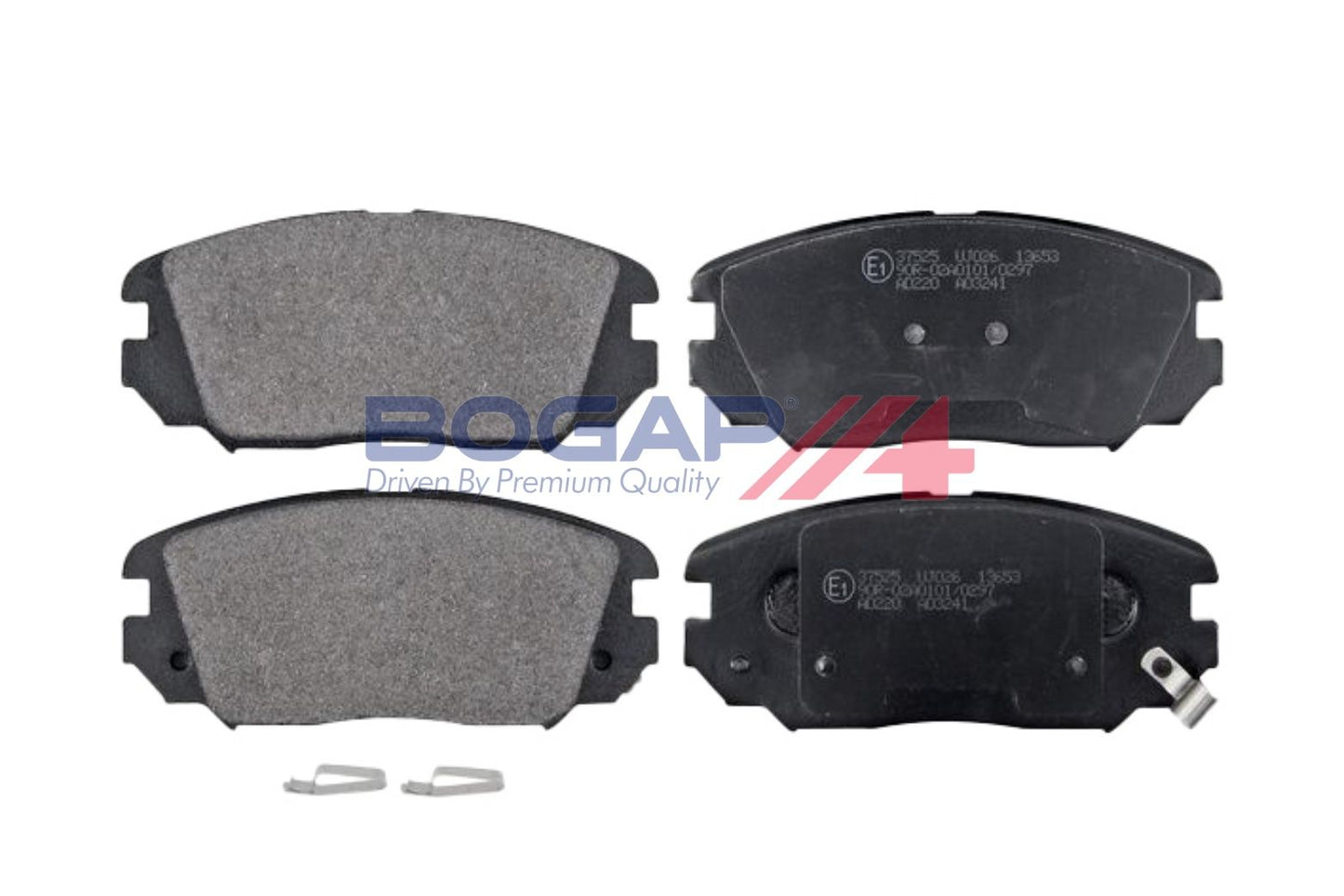 BOGAP Y8210210 Brake Pad Set, Disc Brake