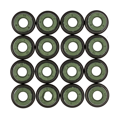 Cometic Gasket Cometic .265in x .500in x .555in x .638in Metal Jacket Valve Stem Seal - Green - 16 Pack