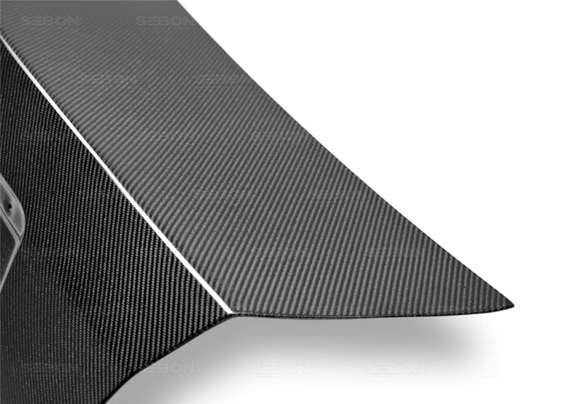 Seibon 08-10 Subaru Impreza/WRK/STi 4dr OEM-style Carbon Fiber Trunk Lid