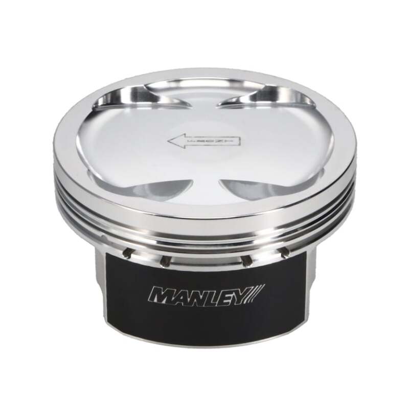 Manley Performance Manley 04+ Subaru WRX STi (EJ257) 83mm Stroker 100mm +0.5mm Bore 9.8:1 Dish Piston Set with Rings