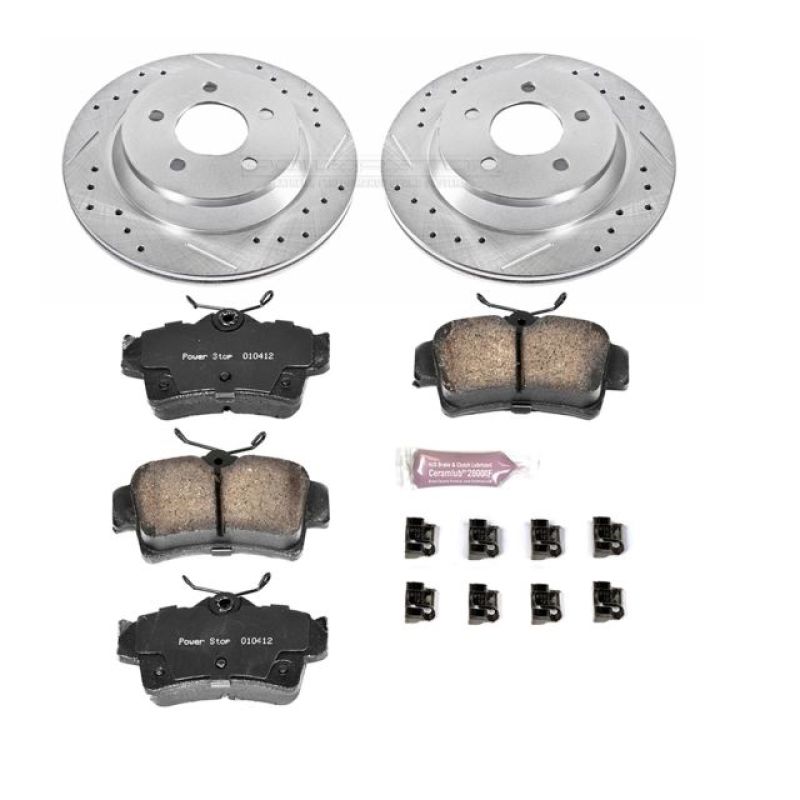 PowerStop Power Stop 94-99 Ford Mustang Rear Z23 Evolution Sport Brake Kit
