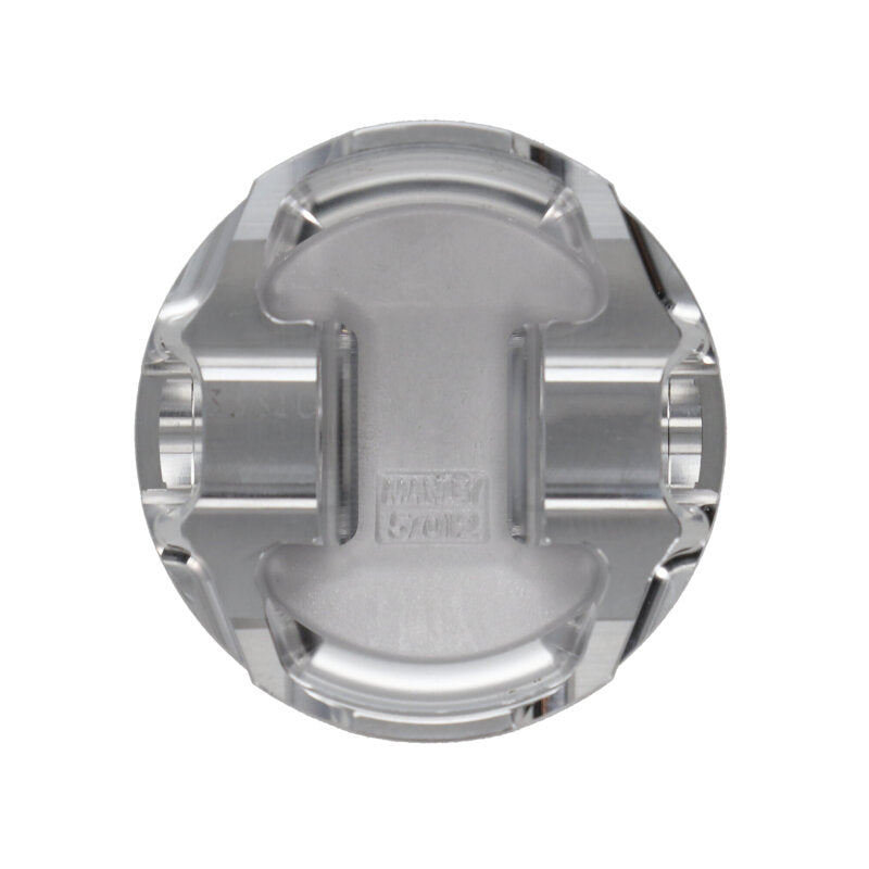 Manley Performance Manley 08+ Mitsubishi 4B11T 86.5mm (+.5mm) -11cc Dome 9.0:1 CR Turbo Tuff Series Piston Set w/ Rings