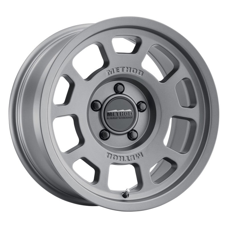 Method Wheels Method MR705 17x8.5 0mm Offset 5x5 71.5mm CB Titanium Wheel