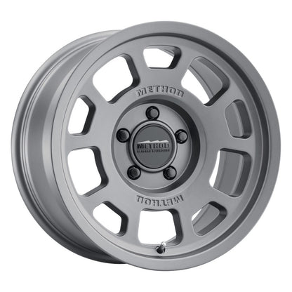 Method Wheels Method MR705 17x8.5 0mm Offset 5x5 71.5mm CB Titanium Wheel