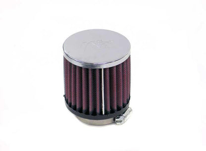K&N Engineering K&N Universal Chrome Filter-Round Straight 2.125in Flg ID x 3in OD x 3in H