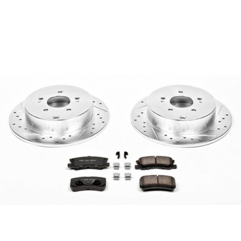 PowerStop Power Stop 04-11 Mitsubishi Endeavor Rear Z23 Evolution Sport Brake Kit