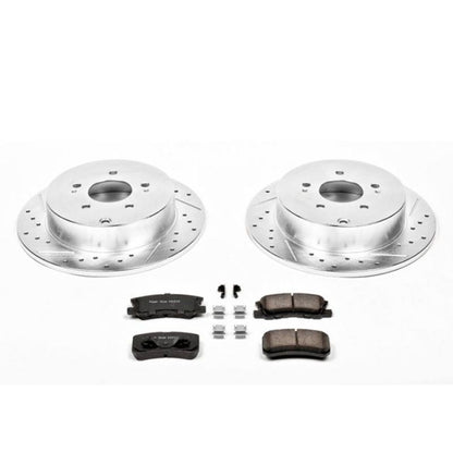 PowerStop Power Stop 04-11 Mitsubishi Endeavor Rear Z23 Evolution Sport Brake Kit