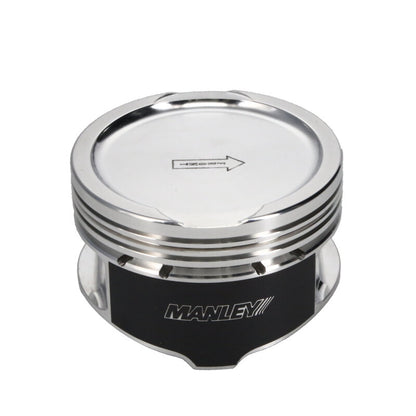 Manley Performance Manley Ford 4.6L/5.4L (3Valve) 3.582in Bore -6.5cc Dish Platinum Series Dish Piston Set
