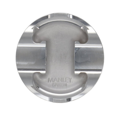 Manley Performance Manley 13-14 Ford Mustang Shelby GT500 5.8L 3.681in Bore 1.22in CD Coated Pistons - Set of 8