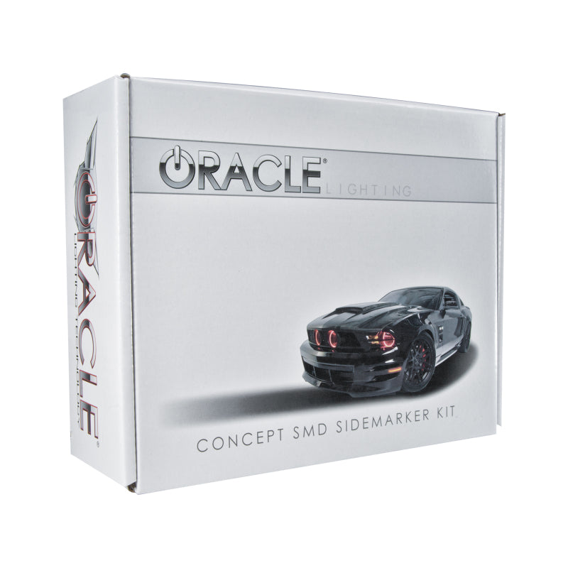 ORACLE Lighting Oracle 10-14 Ford Mustang Concept Sidemarker Set - Clear - No Paint