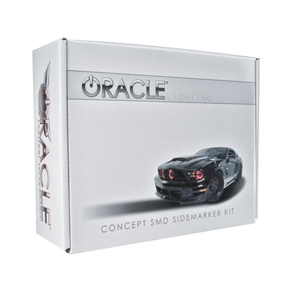 ORACLE Lighting Oracle 10-14 Ford Mustang Concept Sidemarker Set - Clear - No Paint