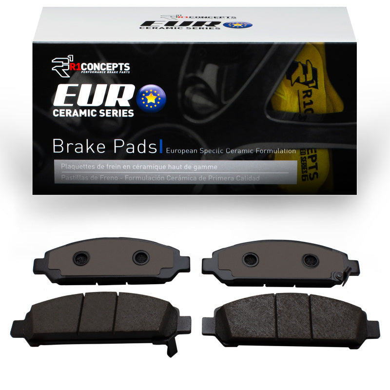 R1 Concepts R1 09-15 Toyota Venza Front Euro Ceramic Brake Pads