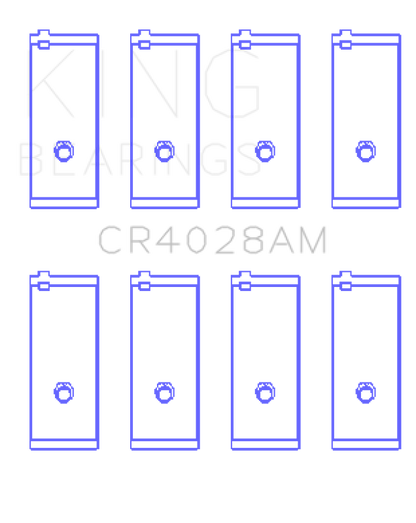 King Engine Bearings Toyota 3Y (Size +1.0mm) Connecting Rod Bearing Set