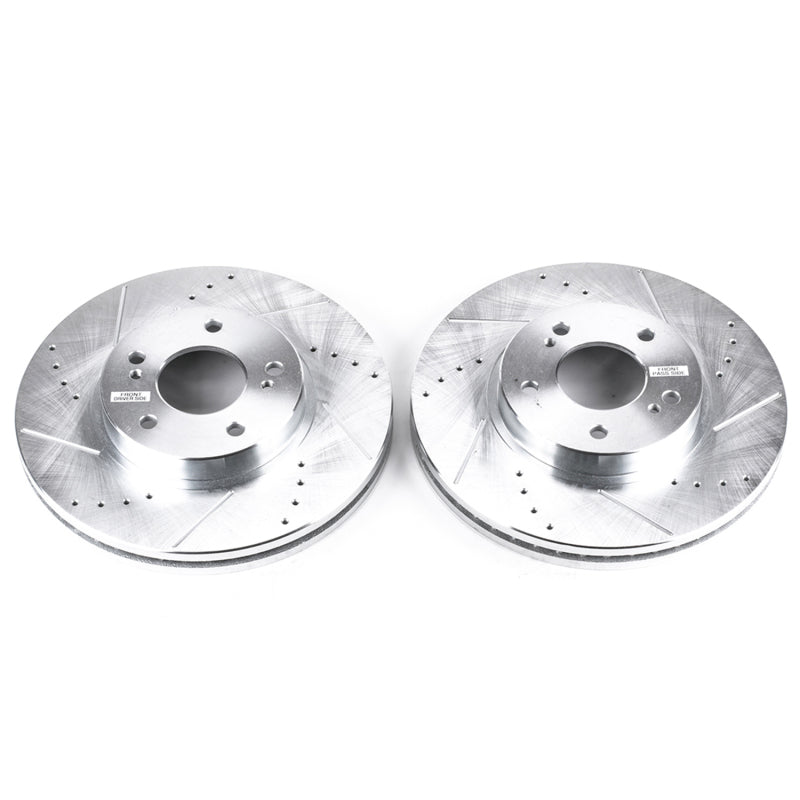 PowerStop Power Stop 97-01 Infiniti Q45 Front Evolution Drilled & Slotted Rotors - Pair