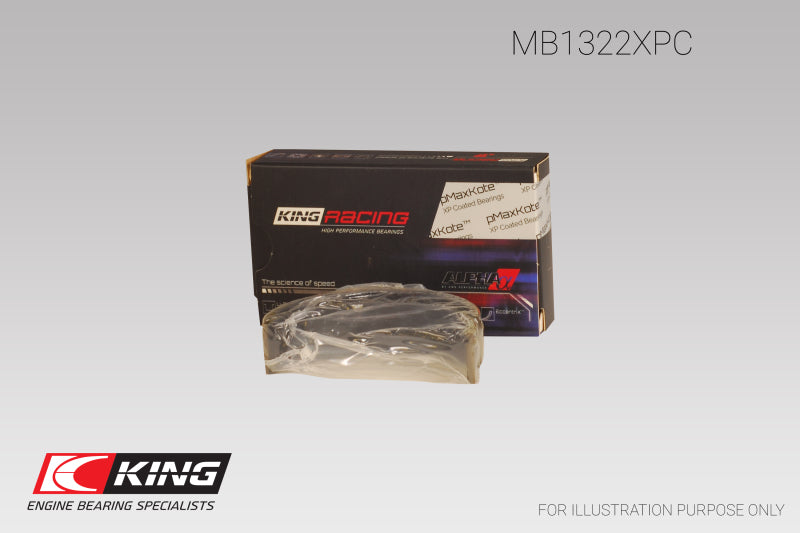 King Engine Bearings VW V8/V10 R8/RS6/Huracan (Size 0.26) Main Bearing Set