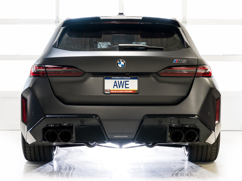 AWE Tuning BMW G90/G99 M5 Touring Edition Cat-Back Exhaust - Diamond Black Tips