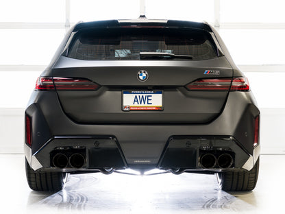 AWE Tuning BMW G90/G99 M5 Touring Edition Cat-Back Exhaust - Diamond Black Tips