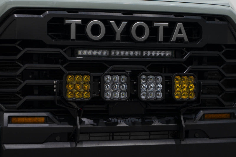Diode Dynamics 2022 Toyota Tundra SS5 Grille CrossLink Lightbar Kit Sport - White Combo