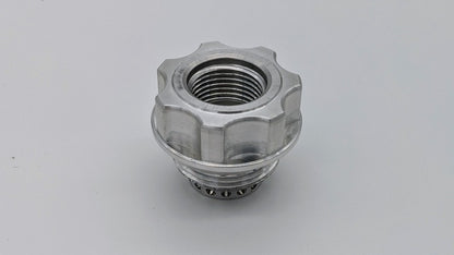 Granatelli Motor Sports Granatelli -10AN ORB Female -20AN Male Threaded Insert Vented Oil Fill Cap - Natural