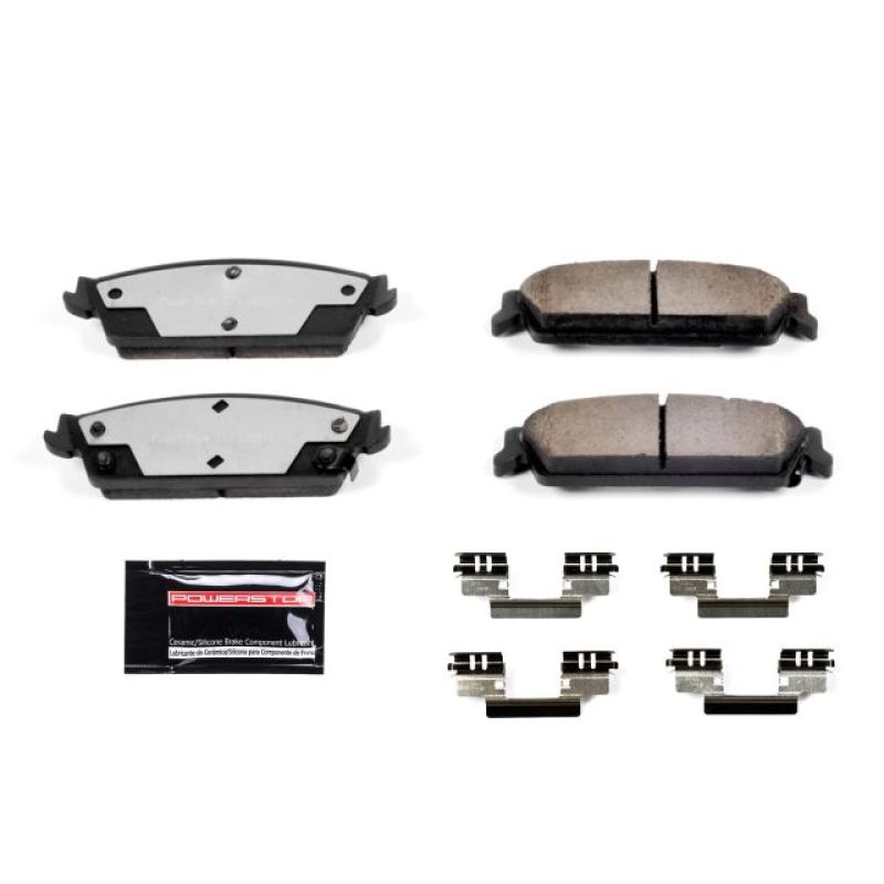 PowerStop Power Stop 99-00 Cadillac Escalade Rear Z36 Truck & Tow Brake Pads w/Hardware