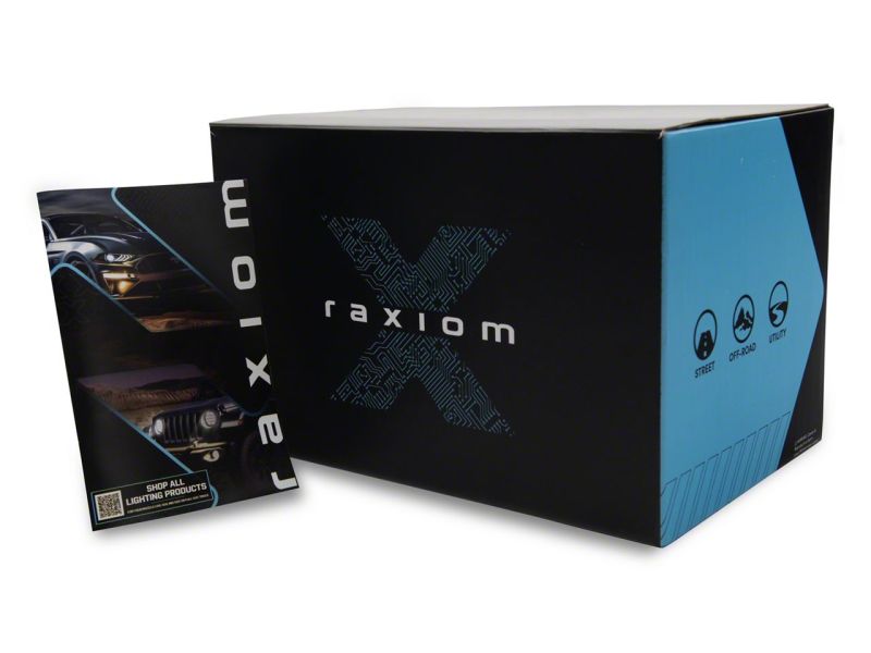 Raxiom 07-18 Jeep Wrangler JK Axial Series Vision LED Tail Lights- Black Housing (Clear Lens)