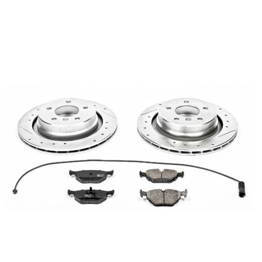 PowerStop Power Stop 95-99 BMW M3 Rear Z23 Evolution Sport Brake Kit