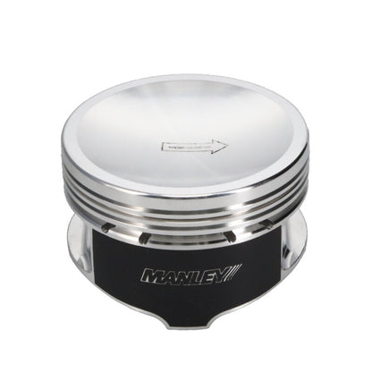 Manley Performance Manley Ford 4.6L/5.4L Stroker 3.572in Bore - 3.750in Stroke - Platinum 18cc Dish Piston Set