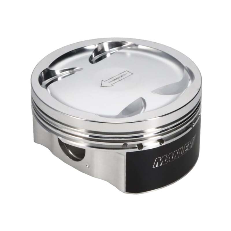 Manley Performance Manley 04+ Subaru WRX STi (EJ257) 83mm Stroker 99.75mm +0.25mm Bore 9.8:1 Dish Piston Set with Rings