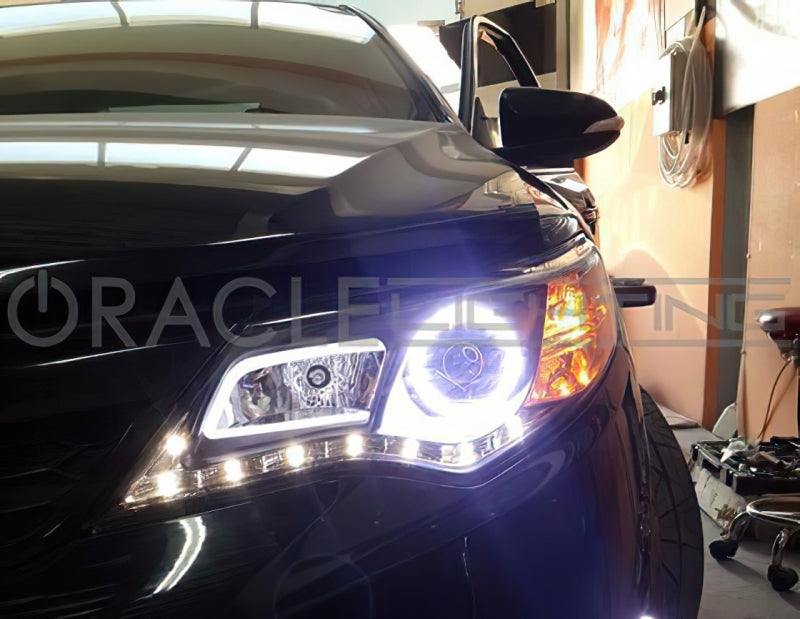 ORACLE Lighting Oracle 12-15 Toyota Camry LED Headlight Halo Kit - Red