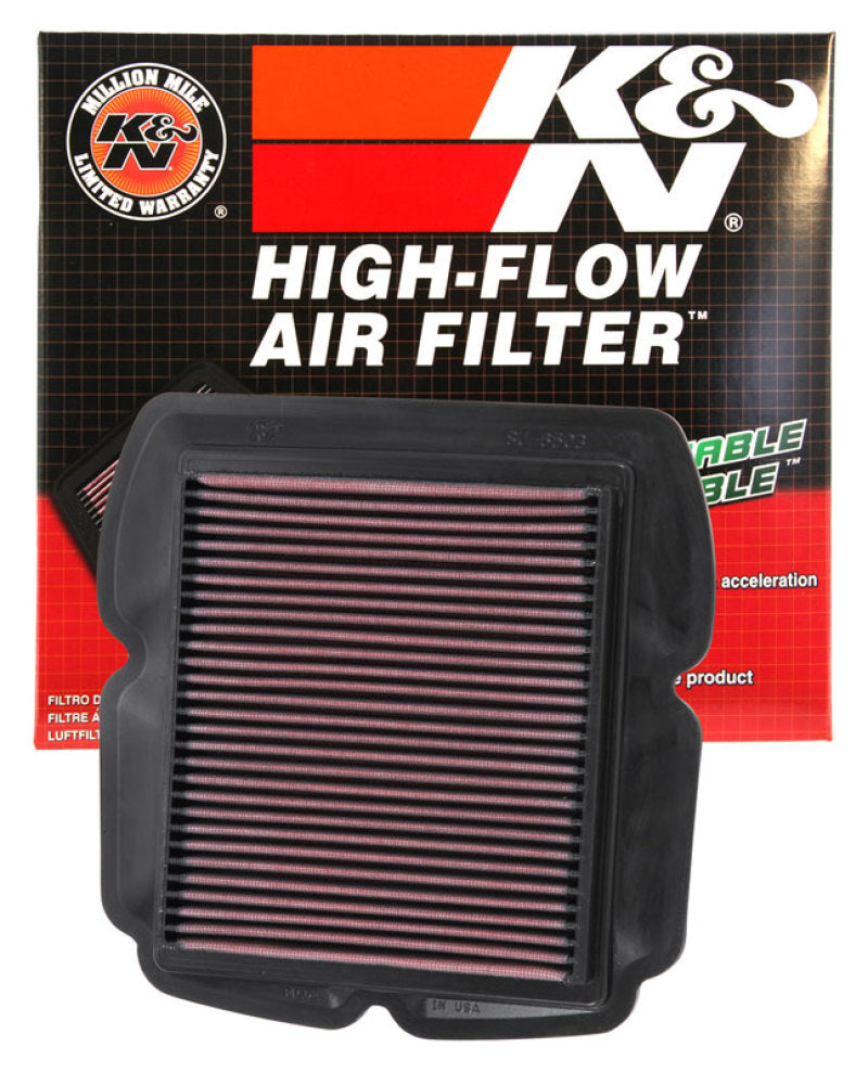 K&N Engineering K&N 03-09 Suzuki SV650/S / 03-07 SV1000/S Replacement Air Filter