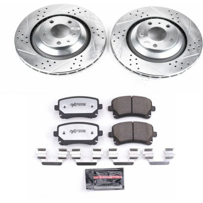 PowerStop Power Stop 05-11 Audi A6 Quattro Rear Z26 Street Warrior Brake Kit