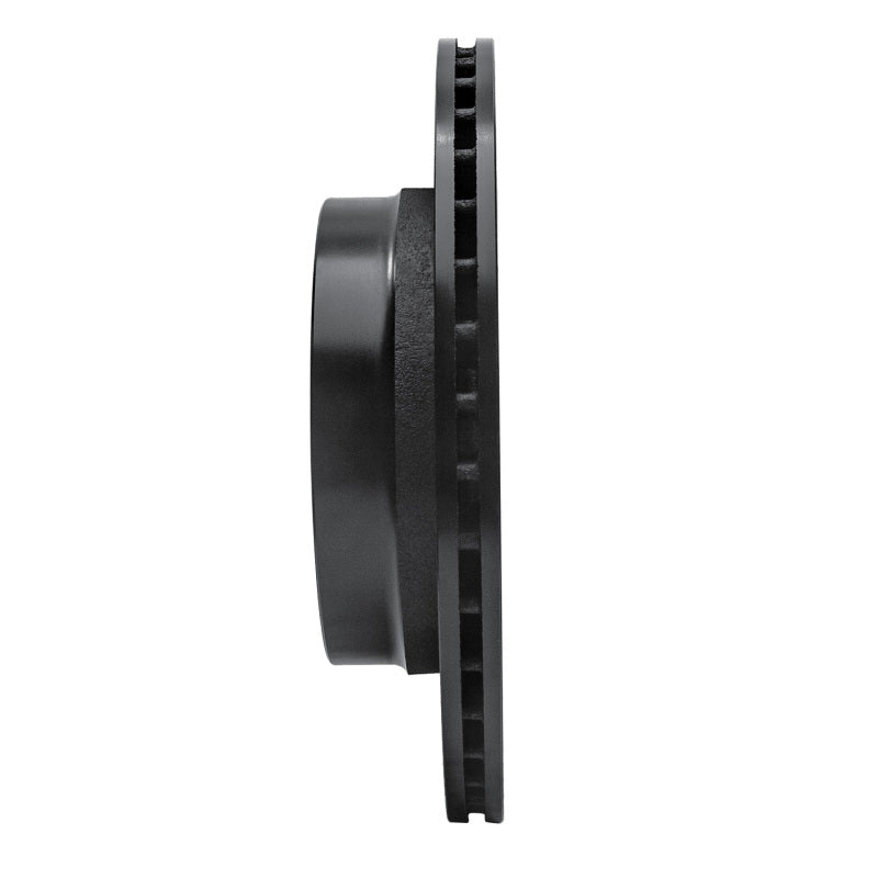 R1 Concepts R1 96-05 BMW 320I (USA/Canada) Rear Right Drilled & Slotted Black Brake Rotor