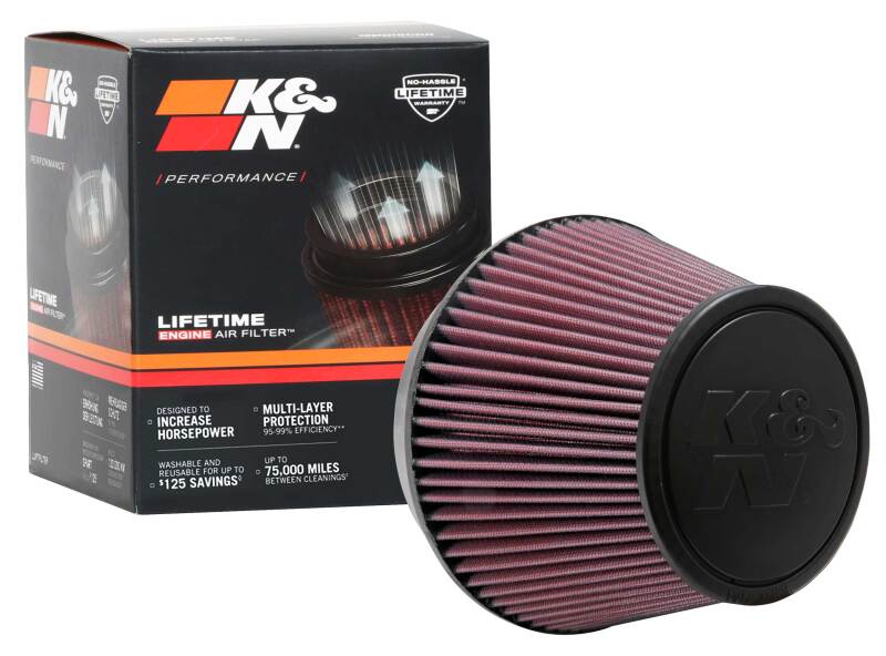 K&N Engineering K&N Universal Tapered Filter 6in Flange ID x 7.5in Base OD x 5in Top OD x 5in Height