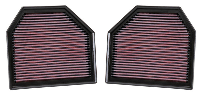 K&N Engineering K&N Replacement Air Filter for 11-14 BMW M5/M6 4.4L V8 / 2015 M4/M3 3.0L I6  (2 per box)