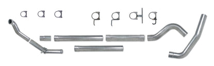 Diamond Eye Performance Diamond Eye KIT 4in MFLR RPLCMENT PIPE TB SGL ALUM 94-97 5 7 3L F250/F350 PWRSTROKE NFS W CARB STDS