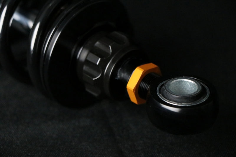 Ohlins Motorcycle USA Ohlins 14-26 Harley FL Touring STX 36 Twin Blackline 13in Blk Reservoir Shocks Min 250lb-Max 575lb