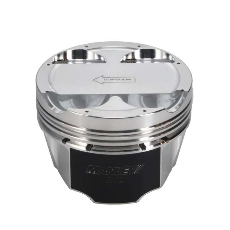 Manley Performance Manley Toyota Supra Turbo (2JZGTE) 86mm Stroke 86.75mm Bore 10:1 CR -1cc Dish Piston Set w/ Rings
