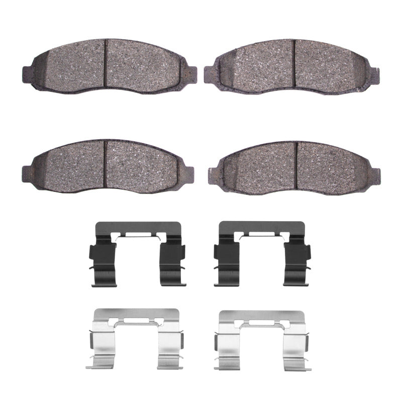 DFC 03-04 Dodge Dakota RWD Front Heavy Duty Pads and Hardware Kit