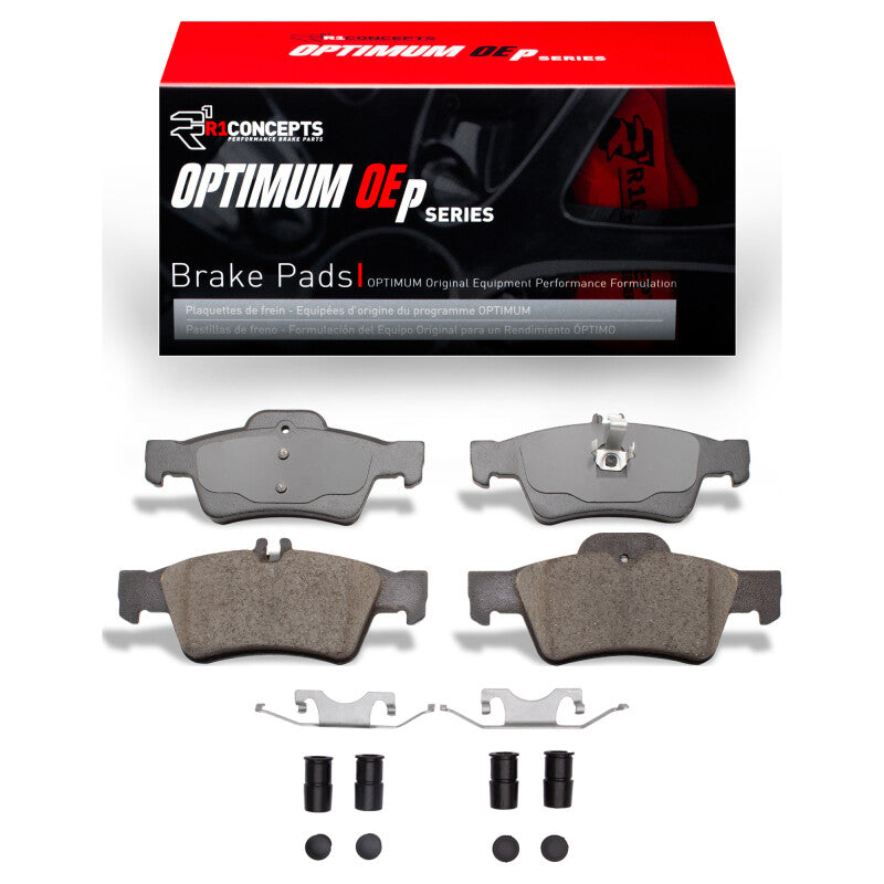 R1 Concepts R1 2009-2018 Mercedes-Benz CLS400 Rear R1 Optimum OE Pads & Hardware Kit