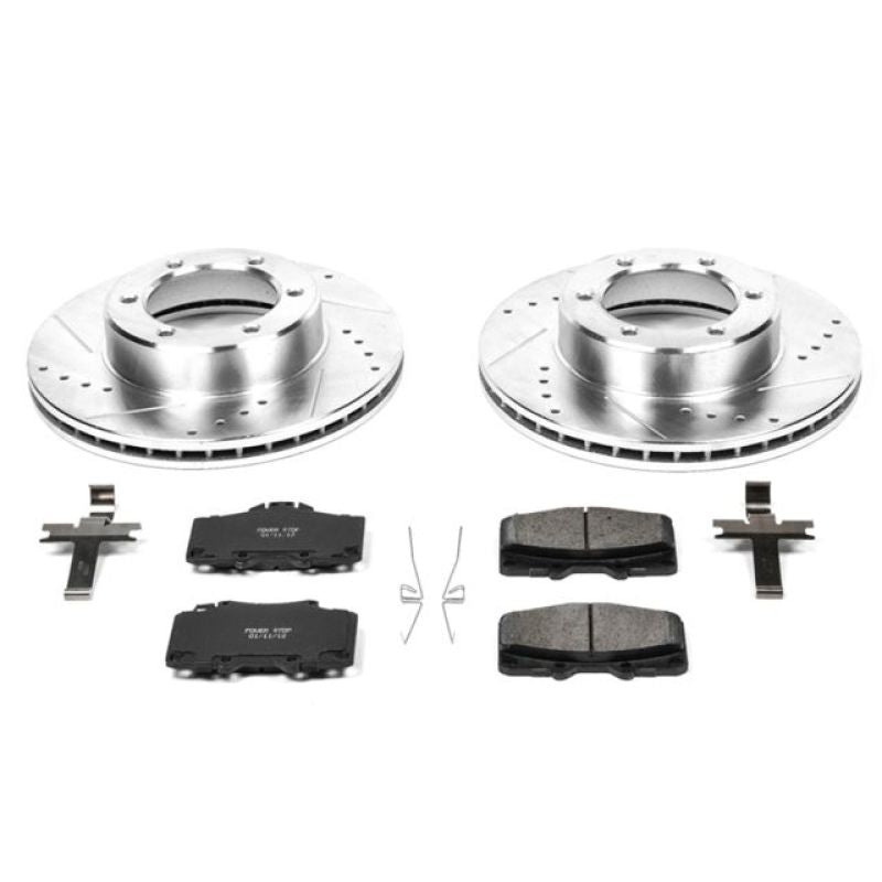 PowerStop Power Stop 91-95 Toyota 4Runner Front Z23 Evolution Sport Brake Kit