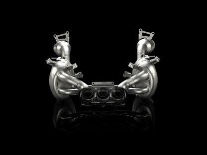 Akrapovic Akrapovic 10-15 Ferrari 458 Italia/458 Spyder Slip-On Line (Titanium) w/ Carbon Tips