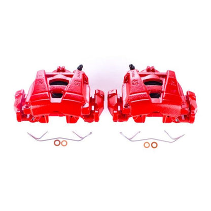 PowerStop Power Stop 15-18 Audi Q3 Front Red Calipers w/Brackets - Pair